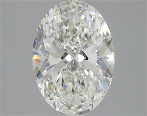 Picture of 3.02 Carats, Oval K Color, VS2 Clarity and Certified by GIA