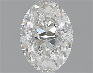 Picture of 1.50 Carats, Oval G Color, SI2 Clarity and Certified by GIA