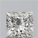 0.90 quilates, Princesa , Color J, claridad SI2 y certificado por GIA