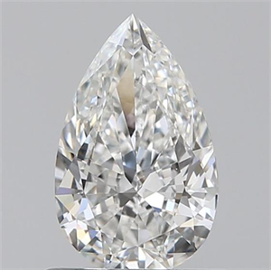 Picture of 0.60 Carats, Pear F Color, VS2 Clarity and Certified by GIA