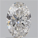 0.70 Carats, Oval G Color, VVS1 Clarity and Certified by GIA