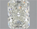 2.50 Carats, Radiant K Color, SI2 Clarity and Certified by GIA
