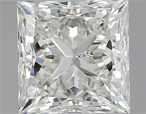 Picture of 1.51 Carats, Princess K Color, SI2 Clarity and Certified by GIA