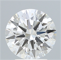 Del inventario de diamantes de laboratorio, 3.10 quilates, Redondo , Color F, claridad VVS2 y certificado IGI