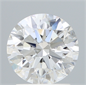 Del inventario de diamantes de laboratorio, 1.86 quilates, Redondo , Color E, claridad VVS2 y certificado IGI