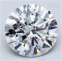 Del inventario de diamantes de laboratorio, 5.02 quilates, Redondo , Color G, claridad VS1 y certificado GIA