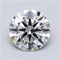 Del inventario de diamantes de laboratorio, 1.36 quilates, Redondo , Color E, claridad VS2 y certificado GIA