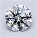 Del inventario de diamantes de laboratorio, 1.58 quilates, Redondo , Color E, claridad VVS2 y certificado GIA