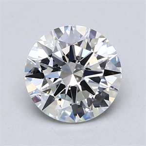 Picture of Lab Created Diamond 1.21 Carats, Round with Excellent Cut, E Color, VS1 Clarity and Certified by GIA