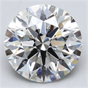 Del inventario de diamantes de laboratorio, 5.01 quilates, Redondo , Color F, claridad VS2 y certificado IGI