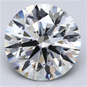 Del inventario de diamantes de laboratorio, 3.29 quilates, Redondo , Color F, claridad VS1 y certificado IGI