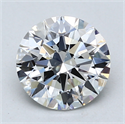 Lab Created Diamond 1.76 Carats, Round with Ideal Cut, E Color, VS1 Clarity and Certified by IGI