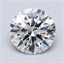 Del inventario de diamantes de laboratorio, 1.57 quilates, Redondo , Color E, claridad VS1 y certificado IGI