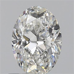 Picture of 0.60 Carats, Oval G Color, VVS1 Clarity and Certified by GIA