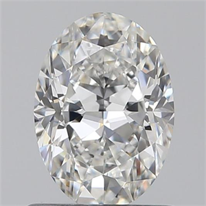 Picture of 0.80 Carats, Oval F Color, VVS2 Clarity and Certified by GIA
