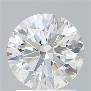 Picture of Lab Created Diamond 1.67 Carats, Round with Excellent Cut, E Color, VVS2 Clarity and Certified by IGI