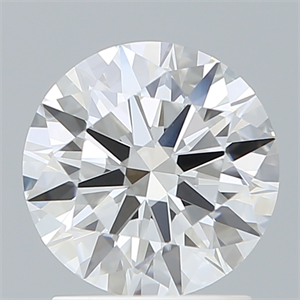 Picture of Lab Created Diamond 1.69 Carats, Round with Ideal Cut, D Color, VVS2 Clarity and Certified by IGI