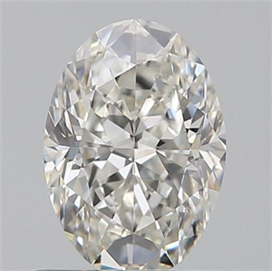 Picture of 0.70 Carats, Oval H Color, VS1 Clarity and Certified by GIA