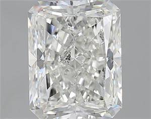 Picture of 1.70 Carats, Radiant I Color, I1 Clarity and Certified by GIA