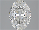 2.50 Carats, Oval G Color, VVS1 Clarity and Certified by GIA