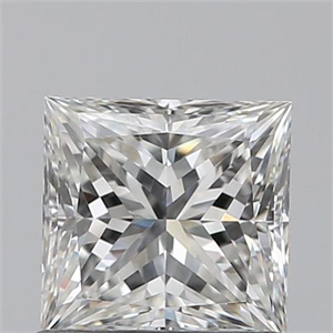 Picture of 0.81 Carats, Princess G Color, VVS1 Clarity and Certified by GIA
