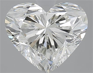 Picture of 2.52 Carats, Heart I Color, SI1 Clarity and Certified by GIA