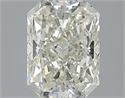 2.50 Carats, Radiant L Color, SI1 Clarity and Certified by GIA