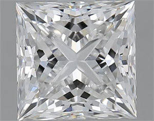 Picture of 1.50 Carats, Princess E Color, VVS1 Clarity and Certified by GIA