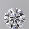 Lab Created Diamond 1.52 Carats, Round with Ideal Cut, D Color, VVS2 Clarity and Certified by IGI