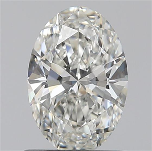 Picture of 0.80 Carats, Oval H Color, VVS1 Clarity and Certified by GIA