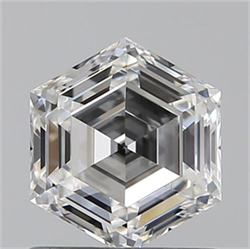 Picture of 0.72 Carats, HEXAGONAL G Color, VVS2 Clarity and Certified by GIA