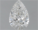 1.00 Carats, Pear G Color, SI2 Clarity and Certified by GIA