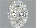 1.70 Carats, Oval J Color, SI2 Clarity and Certified by GIA