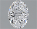 1.20 Carats, Oval D Color, SI2 Clarity and Certified by GIA