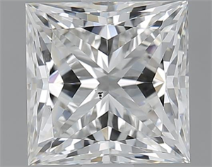Picture of 1.51 Carats, Princess G Color, VS2 Clarity and Certified by GIA