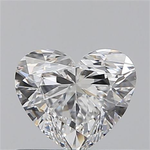 Picture of 0.50 Carats, Heart E Color, VS1 Clarity and Certified by GIA
