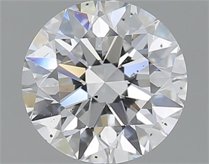 Picture of 1.50 Carats, Round with Excellent Cut, D Color, SI1 Clarity and Certified by GIA