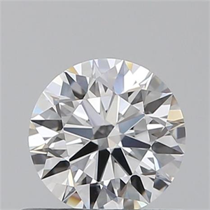 Picture of 0.47 Carats, Round with Excellent Cut, D Color, VVS2 Clarity and Certified by GIA