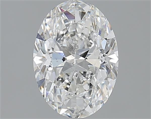 Picture of 1.50 Carats, Oval F Color, SI2 Clarity and Certified by GIA