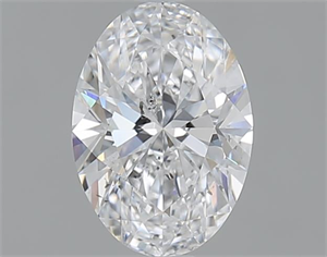 Picture of 1.00 Carats, Oval D Color, SI2 Clarity and Certified by GIA