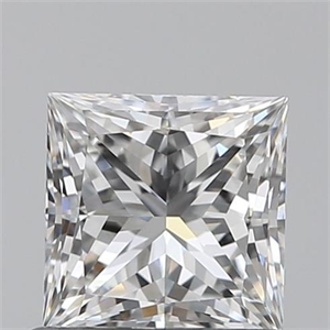 Foto 0.80 quilates, Princesa , Color F, claridad VS1 y certificado por GIA de