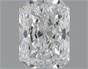 1.00 Carats, Radiant E Color, SI2 Clarity and Certified by GIA