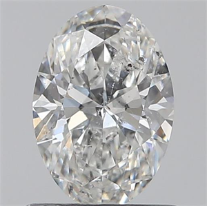 Picture of 0.70 Carats, Oval G Color, I1 Clarity and Certified by GIA