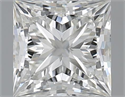 1.50 Carats, Princess I Color, SI1 Clarity and Certified by GIA