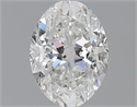 1.20 Carats, Oval H Color, SI2 Clarity and Certified by GIA