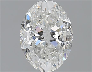 Picture of 1.20 Carats, Oval H Color, SI2 Clarity and Certified by GIA