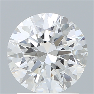 Picture of Lab Created Diamond 1.67 Carats, Round with Excellent Cut, D Color, VVS2 Clarity and Certified by IGI