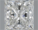 1.20 Carats, Princess J Color, SI1 Clarity and Certified by GIA