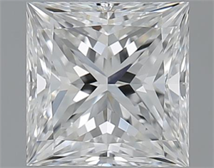 Picture of 1.00 Carats, Princess G Color, VVS2 Clarity and Certified by GIA