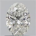 0.60 Carats, Oval I Color, SI2 Clarity and Certified by GIA